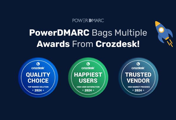 PowerDMARC Bags Multiple Crozdesk 2024 Awards